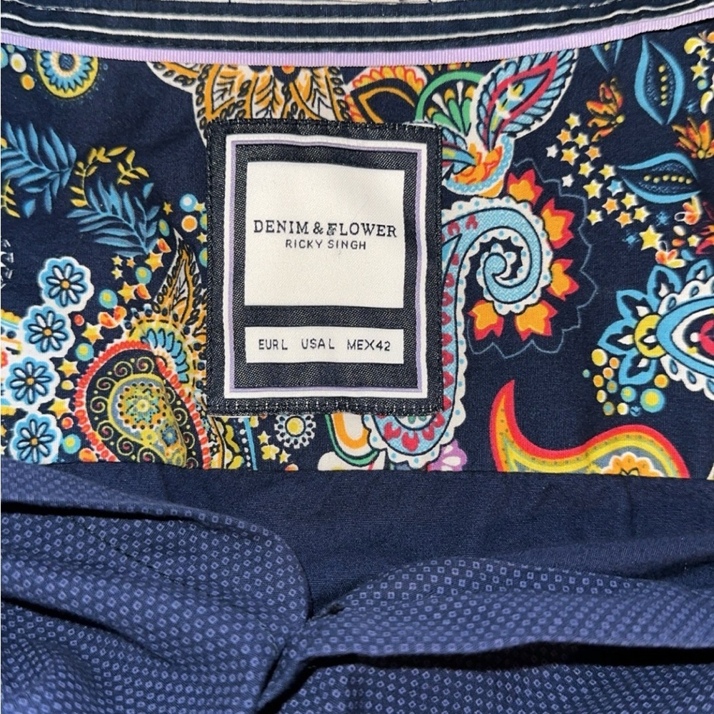 Denim & Flower Multicolor Paisley Shirt